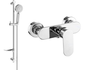 MEXEN - Milo DF40 sprchová baterie s příslušenstvím, chrom 7134R40-00