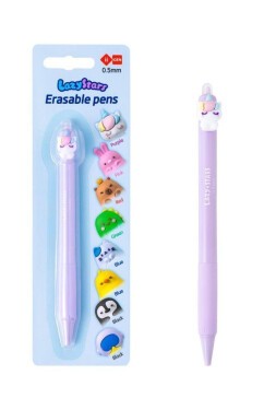 Gumovací gelové pero Jednorožec (blistr)