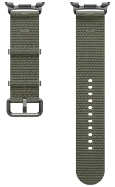 Samsung Athleisure zelený (M/L) / Řemínek / Pro Galaxy Watch8, Watch8 Classic / Dynamic Lug systém (ET-SOL33LGEGEU)