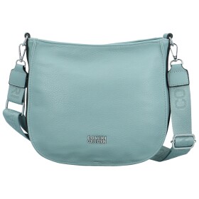 Trendy dámská koženková crossbody kabelka Candelis, džínově modrá