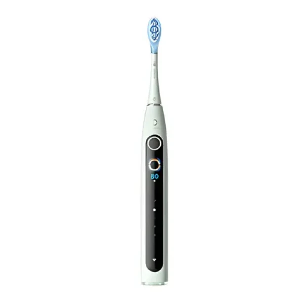 Oclean X Pro 20 zelená / Sonický zubní kartáček / 84.000 kmitů / 12 oblastí / Bluetooth / IPX7 (6970810556902)