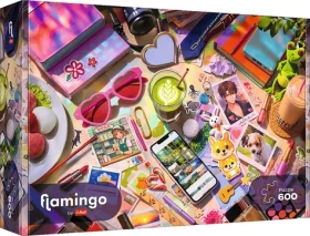 TREFL Puzzle Flamingo: Můj malý svět
