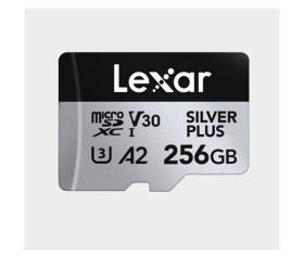 Lexar microSDXC Professional SILVER Plus UHS-I/U3/A2/4K R205/W150 (V30) 256GB EDF_1138223