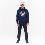 New Era Pánská mikina Houston Texans NFL Logo Hoodie Sweatshirt Velikost: 2XL