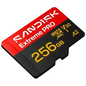 SanDisk Extreme PRO microSDXC 256GB + adaptér / Paměťová karta / UHS-I U3 V30 / čtení: 250 MB/s / zápis: 170 MB/s (SDSQXCJ-256G-GS6MA)