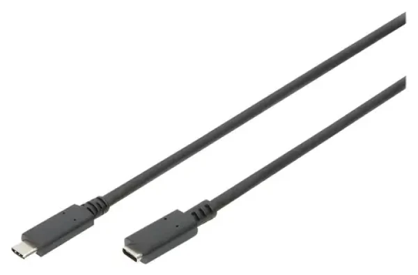 Digitus USB-C / Prodlužovací kabel / USB Type-C na Type-C / 1,5 m (AK-300210-015-S)