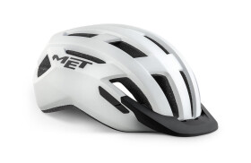 Cyklistická helma MET Allroad bílá matná cm)