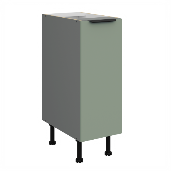 Spodní skříňka Aria ANT 30 D CARGO BB Barva korpusu: Antracit, Barva dvířek: SA - Aquamarine AFM