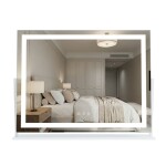 REA - Zrcadlo LED STUDIO White 58x45 HOM-12017