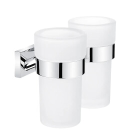 Nimco Keira chrom držák sklenek dvojitý KE 22058DW-26 KE 22058DW-26