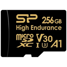 Silicon Power micro SDXC 256GB + adaptér / Class 10 / UHS-I U3 / V30 (SP256GBSTXDV3V1HSP)