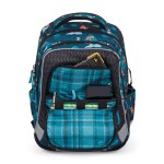 Bagmaster LUMI 24 E školní batoh – kostičkový svět
