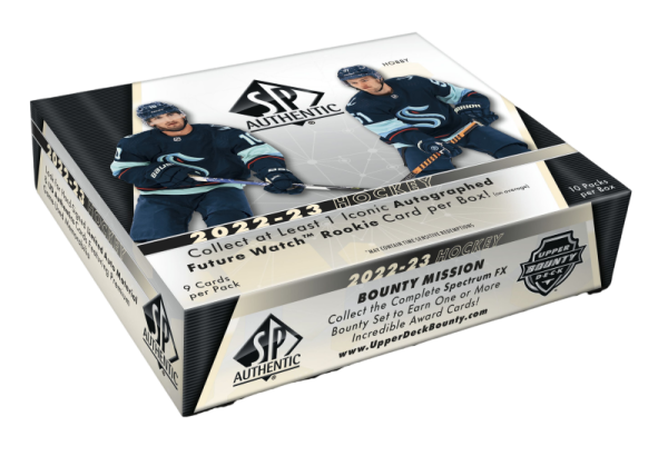 Hokejové Karty NHL 2022-23 Upper Deck SP Hockey Hobby Box