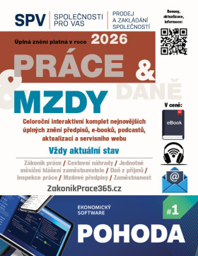 Práce & Mzdy & Daně 2026 - Redakční