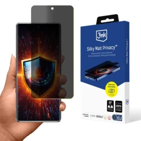 3mk Silky Matt Privacy fólie na ochranu soukromí pro Vivo V50 Lite 4G / Ochranná fólie / Matná
