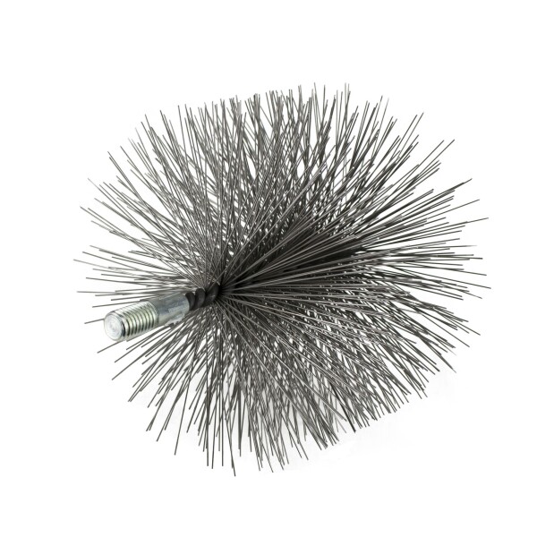 Kartáč komínový kulatý, 130mm, ocelový drát