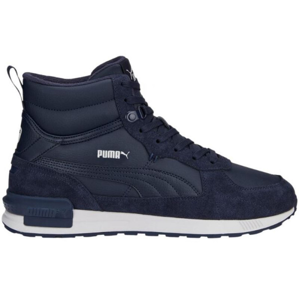 Unisex zimní boty Graviton Mid Parisian W 383204 05 Tmavě modrá s bílou - Puma 38,5 tm.modrá s bílou