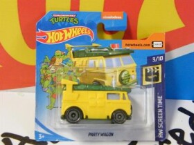 2/23 - TURTLES PARTY WAGON - Hot Wheels