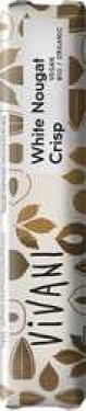 Vivani Tyčinka vegan bílý nugát s oříšky 35 g BIO