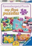 Ravensburger 120042495 Moje první puzzle Roztomilí dinosauři 2/4/6/8 dílků