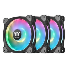 THERMALTAKE Riing Duo 12 RGB černá 3ks / Ventilátor / 120 mm / Hydraulic Bearing / 1500 RPM @ 23.9 dB / 42.45 CFM (CL-F073-PL12SW-A)