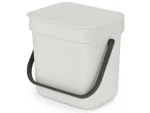 Brabantia Koš Sort & Go - 3 l, světlešedá 213229