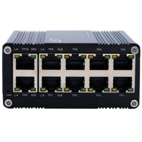 Exsys EX-62025PoE EXSYS EX-62025PoE 10-Port Industrial PoE síťový switch