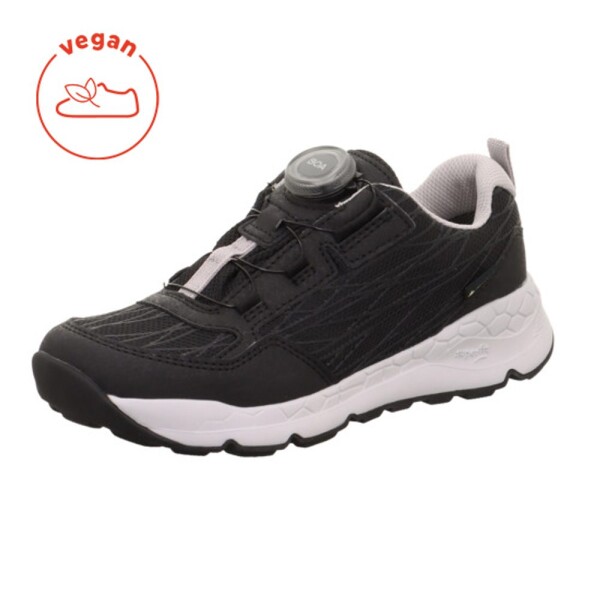 Dětské celoroční boty FREE RIDE Black/Light Gray GTX BOA, Superfit 1-000561-0000 černá - 33