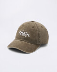 Edwin Soft Washed 6 Panel Cap Brown stone washed