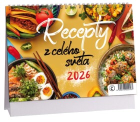 Stolní kalendář ARIA 2026 - Recepty z celého světa