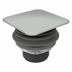 Kaldewei neuzavíratelný odtokový ventil se smaltovaným krytem odtoku cool grey 30 905900000663 905900000663