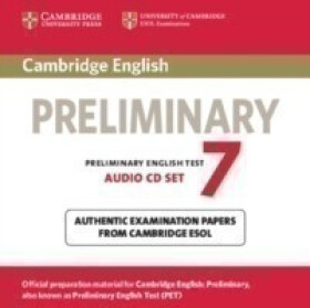 Cambridge English Preliminary PET 7: Audio CDs (2) - Cambridge ESOL