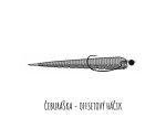 Libra Lures Červ Slayzur 55 12ks - Pellet 035,Libra Lures Červ Slayzur 55 12ks - Pellet 035