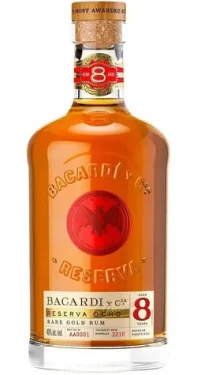 Bacardi Reserva Ocho / Rum / stařený 8 let / 40 % / 0,7 l (7610113001516)