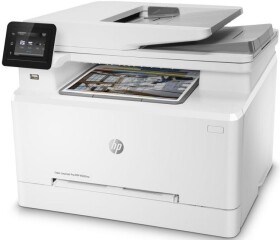 HP Color LaserJet Pro MFP M282nw / barevná / 600x600 DPI / A4 / 21 ppm / USB 2.0 / WiFi / LAN / ADF / bílá (7KW72A)