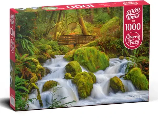 CHERRY PAZZI Puzzle Lesní vodopád