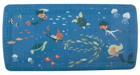 Spirella SCUBA DIVER protiskluzová podložka do vany dětský motiv / PVC / 71 x 36 cm