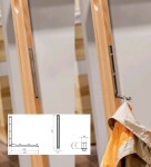 Siro Nábytkový věšák 2227 nikl broušený, 1 ks (S14246)