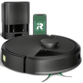 IRobot Roomba Combo 105 + AutoEmpty dock černá / Robotický vysavač / WiFi / vysávání mopování / 4460 mAh (5061042263186)