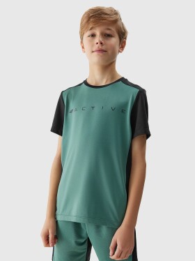 Chlapecké sportovní rychleschnoucí tričko 4F zelené