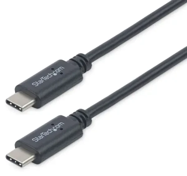 StarTech černá / Kabel USB-C na USB-C / 1 m / USB 2.0 / 480 Mbps (USB2CC1M)