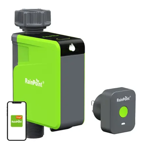 RainPoint Řídicí jednotka zavlažování pro 1 zónu s aplikací (HTV107B+HWG009WB)
