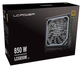 LC-Power LC6850M V3.0 / Zdroj / ATX 3.0 / 850W / 80 Plus Gold / 135mm / Modulární (LC6850M V3.0 Gold)