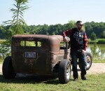 Mikina Rusty Pistons Rpswm25 Kustom King black/red - S / černá