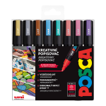 Sada popisovačů Posca PC-5M, mm,