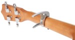 Guitto GGC-07 Ukulele Capo Silver