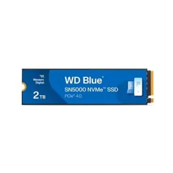 WD Blue SN5000 2TB / SSD / M.2 2280 / PCIe Gen4 / čtení: 5150MBps / zápis: 4850MBps (WDS200T4B0E)