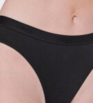 Dámské kalhotky GO Casual High leg 2P - BLACK - černé 0004 - SLOGGI BLACK XL
