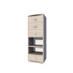 FRONTI Regál NAOMI 49x138 v2