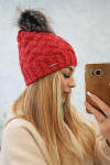 Fleecová čepice Daria K217 malpberry UNI